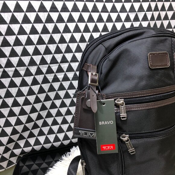 Tumi Bags Tumi Mens Backpack Alpha 3 Ballistic Nylon Large Capacity Backpack - Picture 4 of 10